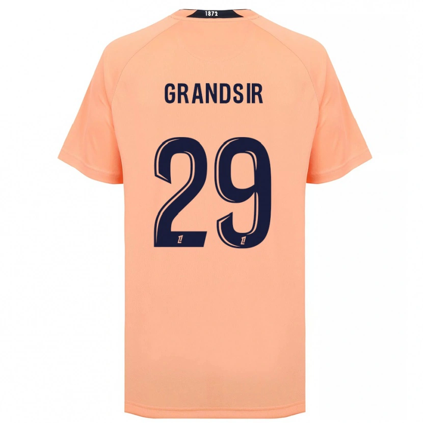 Danxen Homem Camisola Samuel Grandsir #29 Laranja Azul Marinho Alternativa 2025/26 Camisa Brasil