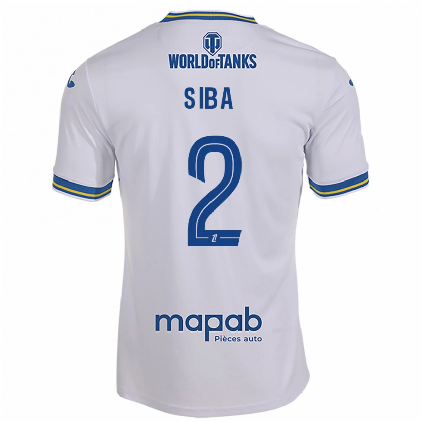 Danxen Homem Camisola Stevan Siba #2 Branco Azul Celeste Alternativa 2025/26 Camisa Brasil