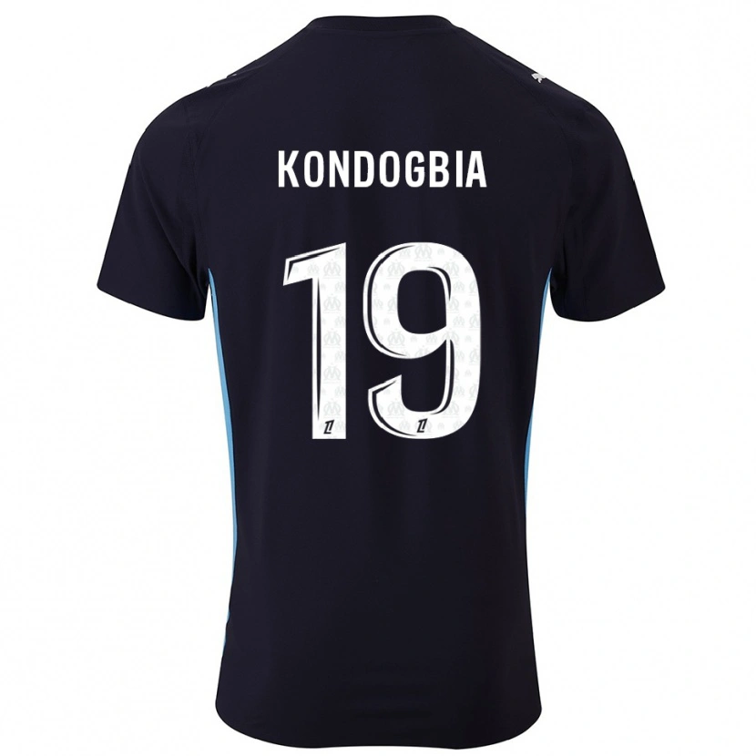 Danxen Homem Camisola Geoffrey Kondogbia #19 Preto Azul Celeste Alternativa 2025/26 Camisa Brasil