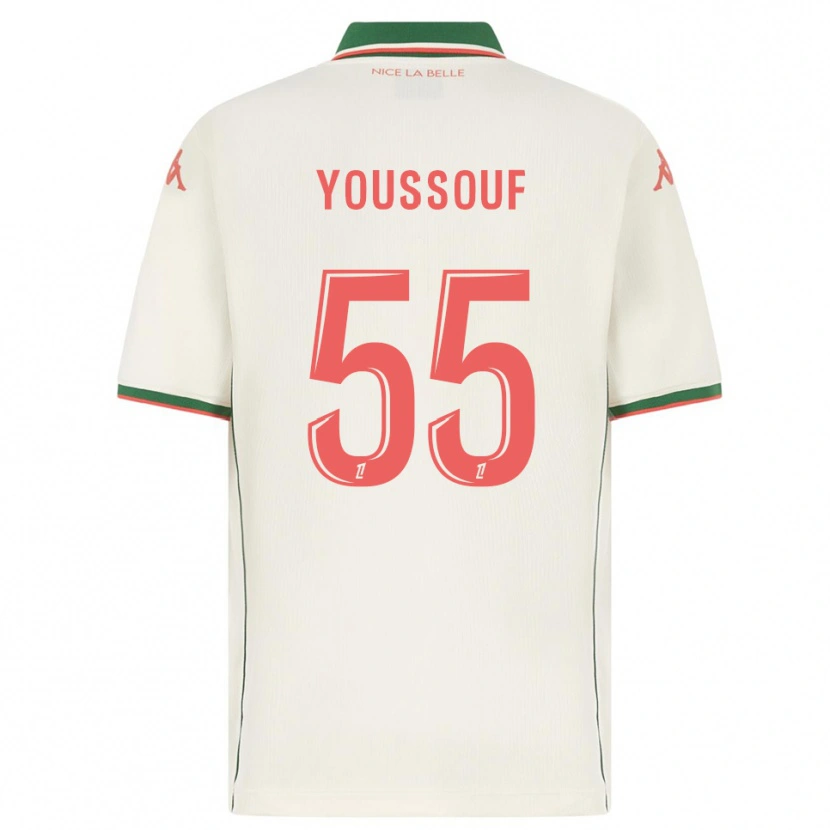 Danxen Homem Camisola Youssouf Ndayishimiye #55 Branco Verde Alternativa 2025/26 Camisa Brasil