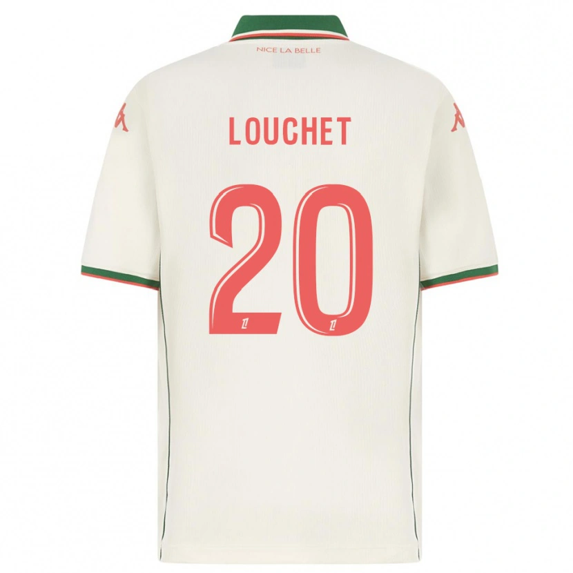 Danxen Homem Camisola Tom Louchet #20 Branco Verde Alternativa 2025/26 Camisa Brasil
