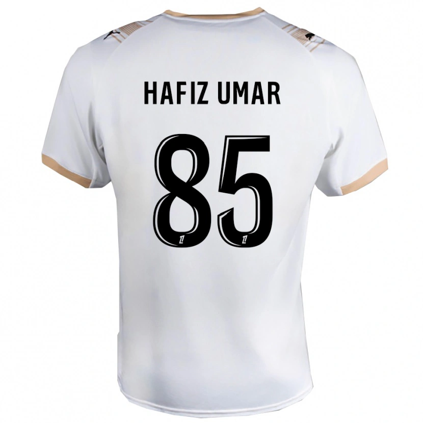 Danxen Homem Camisola Ibrahim Hafiz Umar #85 Branco Preto Alternativa 2025/26 Camisa Brasil