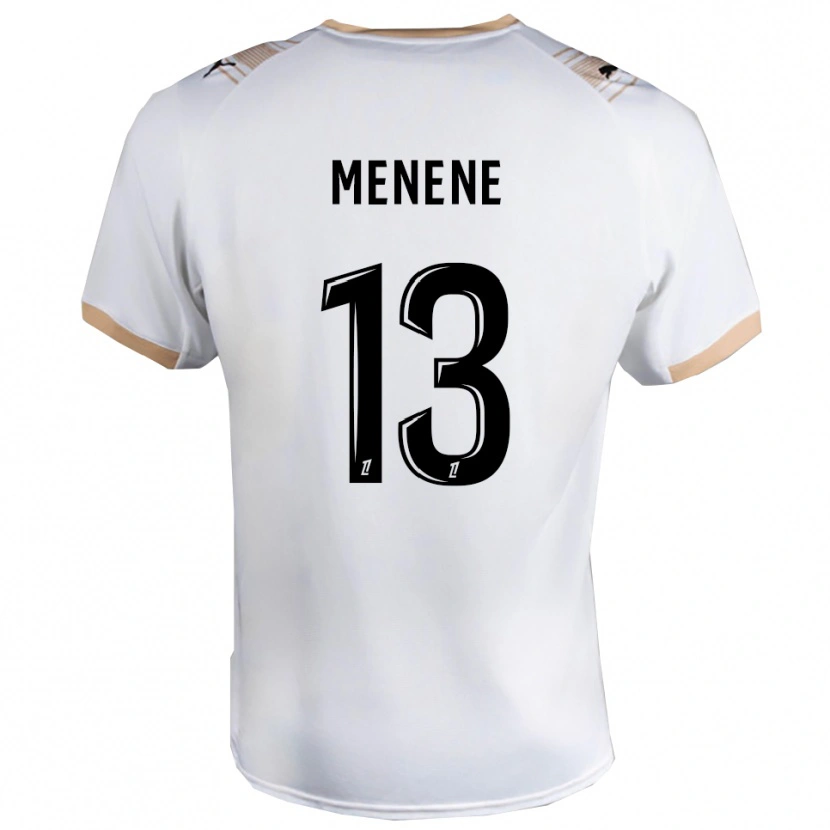 Danxen Homem Camisola Meyong Menene #13 Branco Preto Alternativa 2025/26 Camisa Brasil
