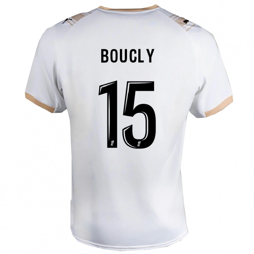 Danxen Homem Camisola Maïté Boucly #15 Branco Preto Alternativa 2025/26 Camisa Brasil