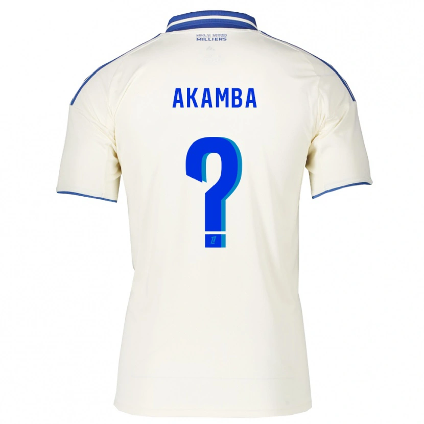 Danxen Homem Camisola Fred Akamba #0 Champagne Azul Alternativa 2025/26 Camisa Brasil