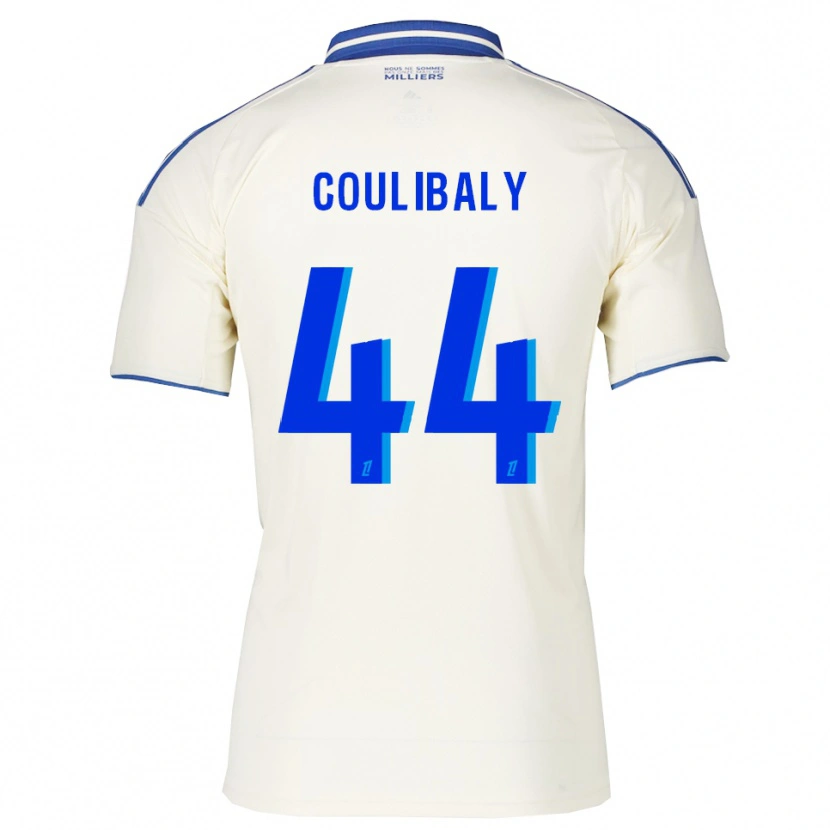 Danxen Homem Camisola Soumaïla Coulibaly #44 Champagne Azul Alternativa 2025/26 Camisa Brasil
