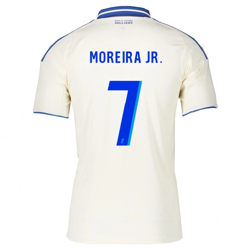 Danxen Homem Camisola Diego Moreira #7 Champagne Azul Alternativa 2025/26 Camisa Brasil