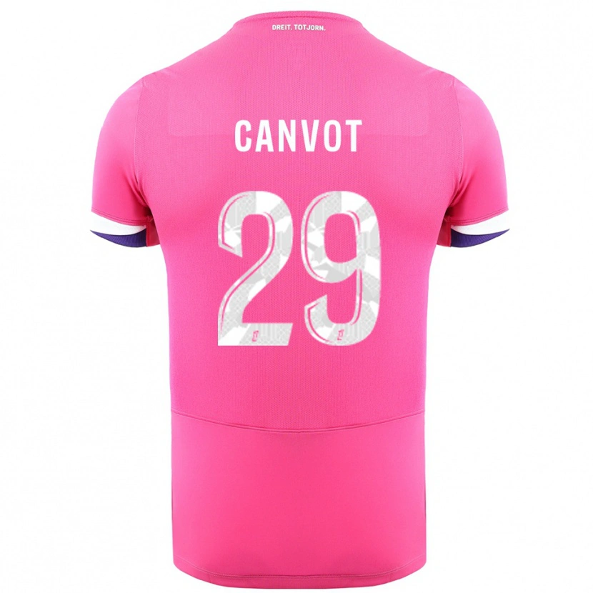 Danxen Homem Camisola Jaydee Canvot #29 Rosa Branco Alternativa 2025/26 Camisa Brasil