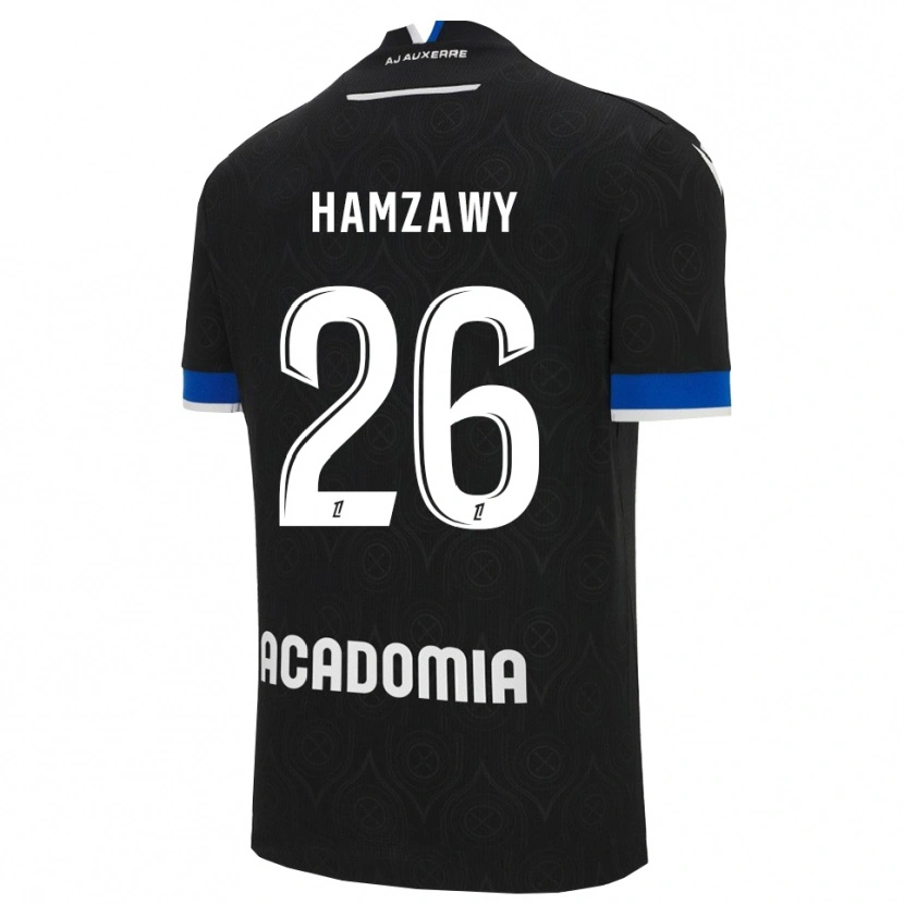 Danxen Homem Camisola Radwan Hamzawy #26 Preto Branco Alternativa 2025/26 Camisa Brasil
