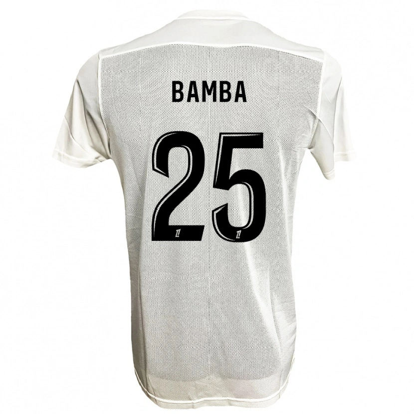 Danxen Homem Camisola Abdoulaye Bamba #25 Preto Branco Alternativa 2025/26 Camisa Brasil