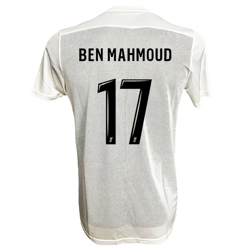 Danxen Homem Camisola Yessine Ben Mahmoud #17 Preto Branco Alternativa 2025/26 Camisa Brasil