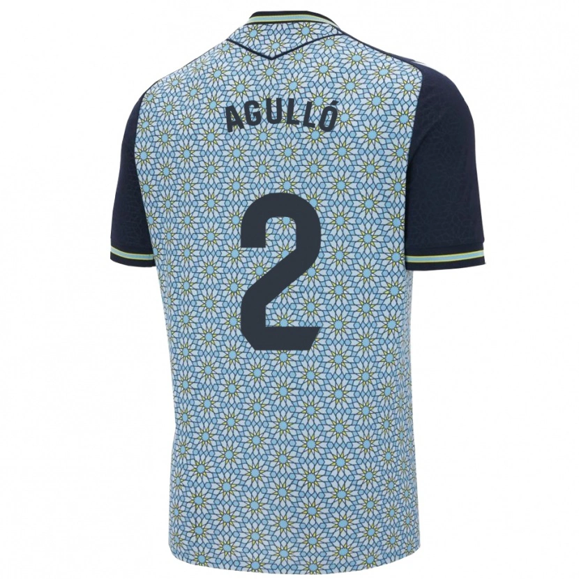 Danxen Homem Camisola Vicente Agulló #2 Azul Marinho Alternativa 2025/26 Camisa Brasil