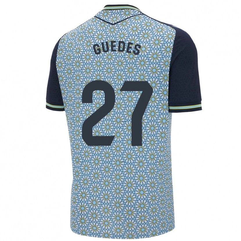 Danxen Homem Camisola Gui Guedes #27 Azul Marinho Alternativa 2025/26 Camisa Brasil