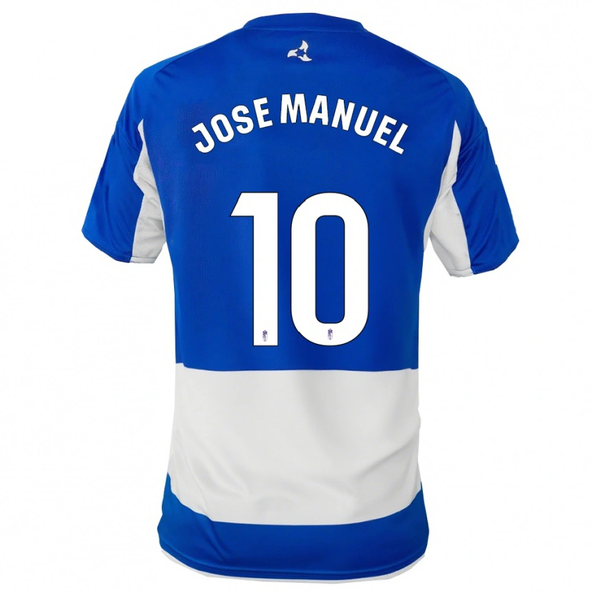 Danxen Homem Camisola José Manuel Arnáiz #10 Azul Branco Alternativa 2025/26 Camisa Brasil