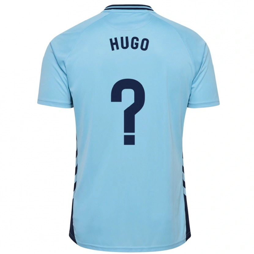 Danxen Homem Camisola Hugo Hernández #0 Azul Celeste Alternativa 2025/26 Camisa Brasil