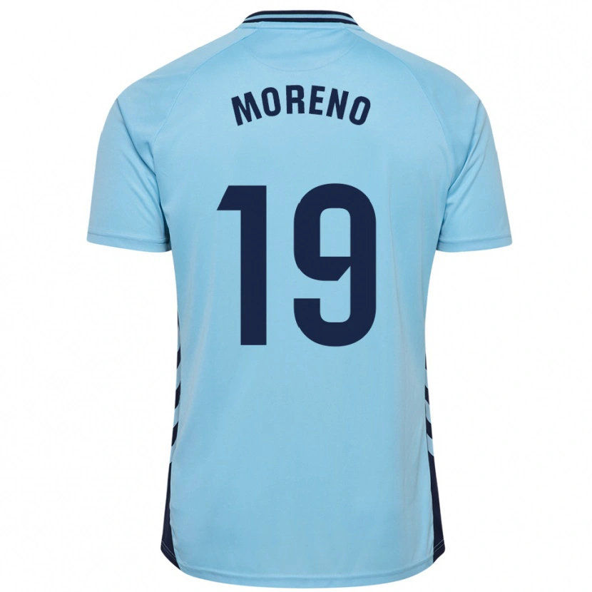 Danxen Homem Camisola Fernando Moreno #19 Azul Celeste Alternativa 2025/26 Camisa Brasil