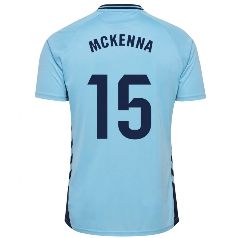 Danxen Homem Camisola Scott Mckenna #15 Azul Celeste Alternativa 2025/26 Camisa Brasil