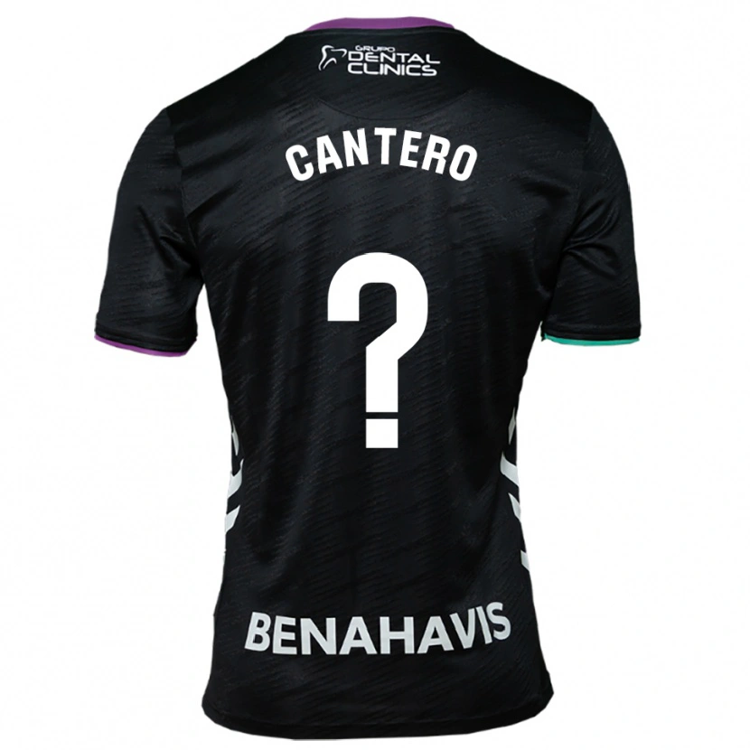 Danxen Homem Camisola José Cantero #0 Preto Roxo Verde Alternativa 2025/26 Camisa Brasil