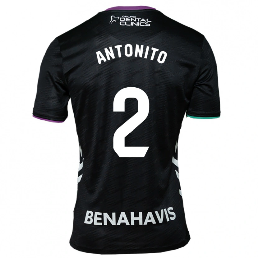 Danxen Homem Camisola Antoñito #2 Preto Roxo Verde Alternativa 2025/26 Camisa Brasil