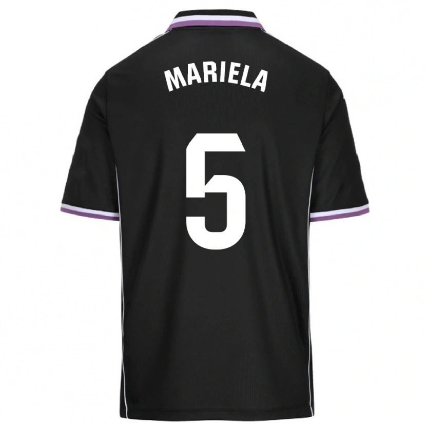 Danxen Homem Camisola Mariela Conde Gomez #5 Roxo Preto Alternativa 2025/26 Camisa Brasil