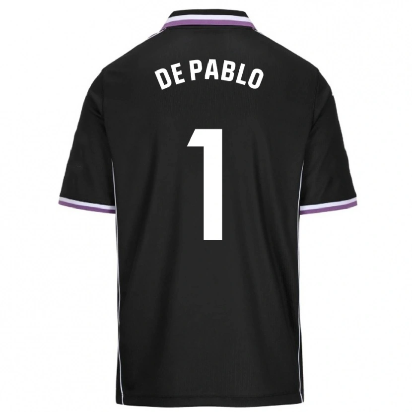 Danxen Homem Camisola Álvaro De Pablo #1 Roxo Preto Alternativa 2025/26 Camisa Brasil