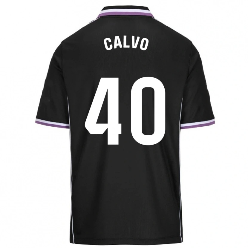 Danxen Homem Camisola Hugo Calvo #40 Roxo Preto Alternativa 2025/26 Camisa Brasil