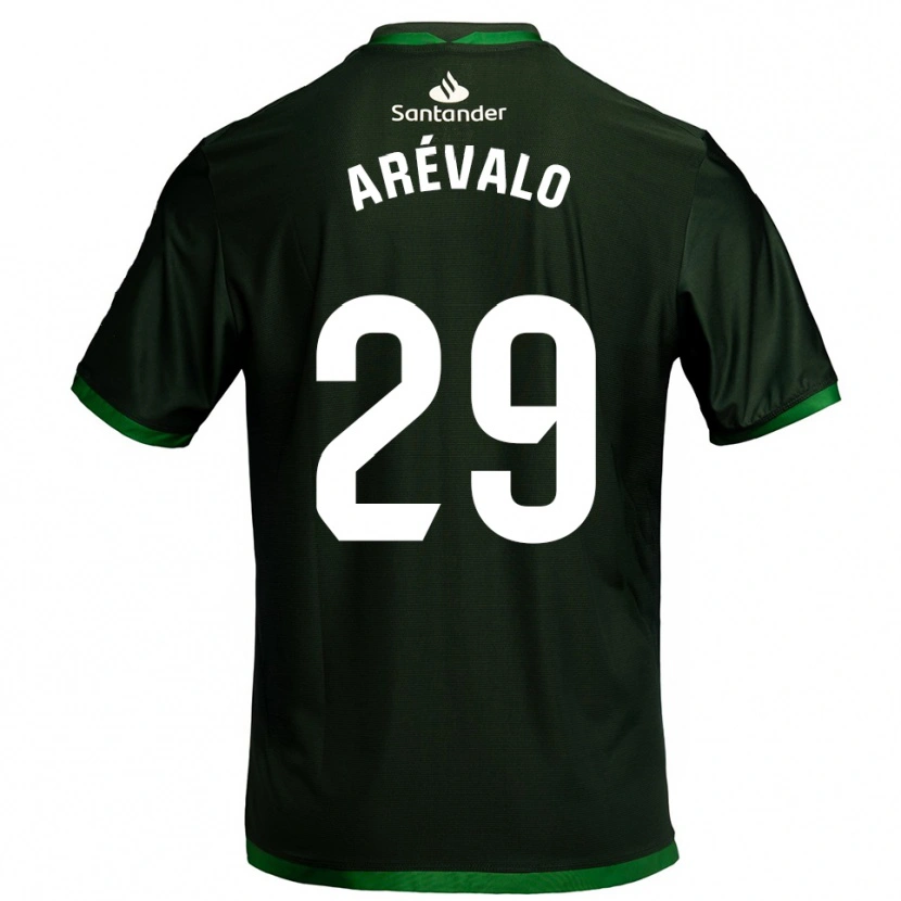 Danxen Homem Camisola Jeremy Arévalo #29 Verde Escuro Alternativa 2025/26 Camisa Brasil