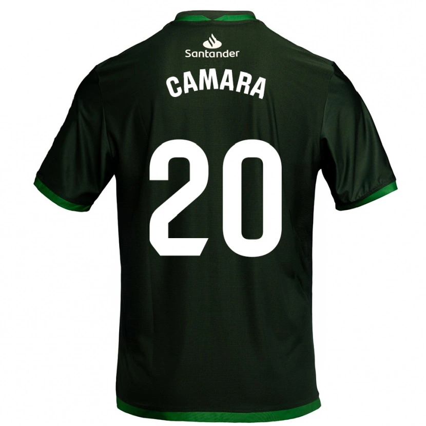Danxen Homem Camisola Suleiman Camara #20 Verde Escuro Alternativa 2025/26 Camisa Brasil