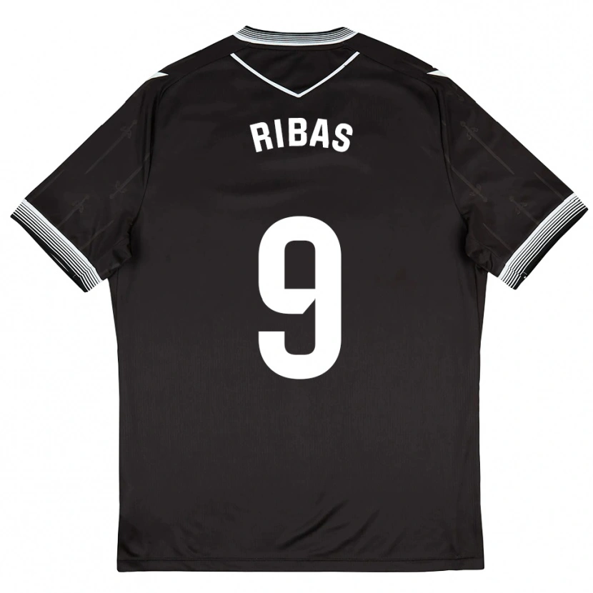 Danxen Homem Camisola Irian Ribas #9 Preto Branco Alternativa 2025/26 Camisa Brasil