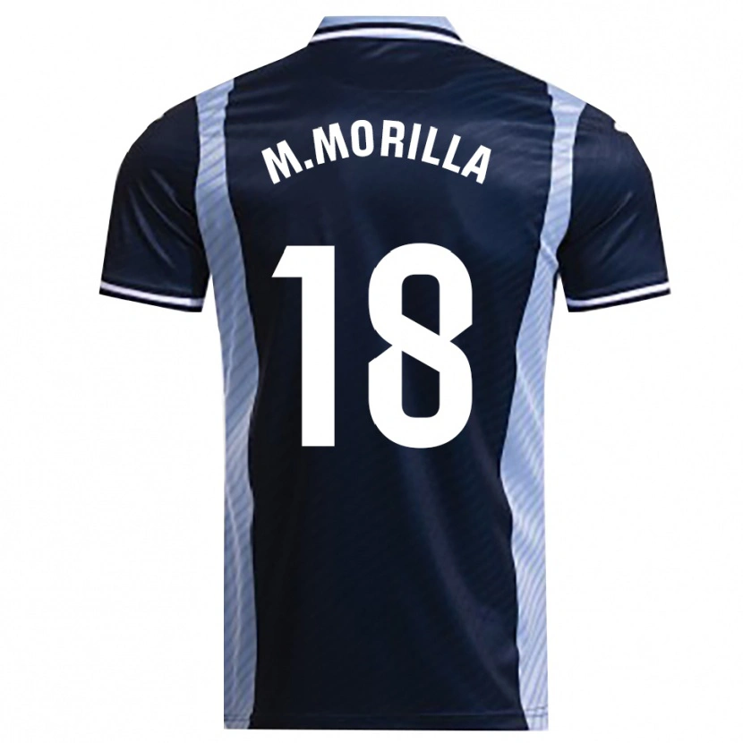 Danxen Homem Camisola María Morilla Obrero #18 Azul Marinho Azul Celeste Alternativa 2025/26 Camisa Brasil