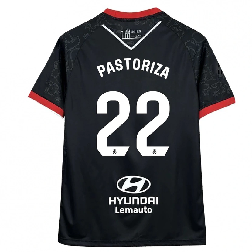 Danxen Homem Camisola Agustín Pastoriza #22 Preto Vermelho Alternativa 2025/26 Camisa Brasil