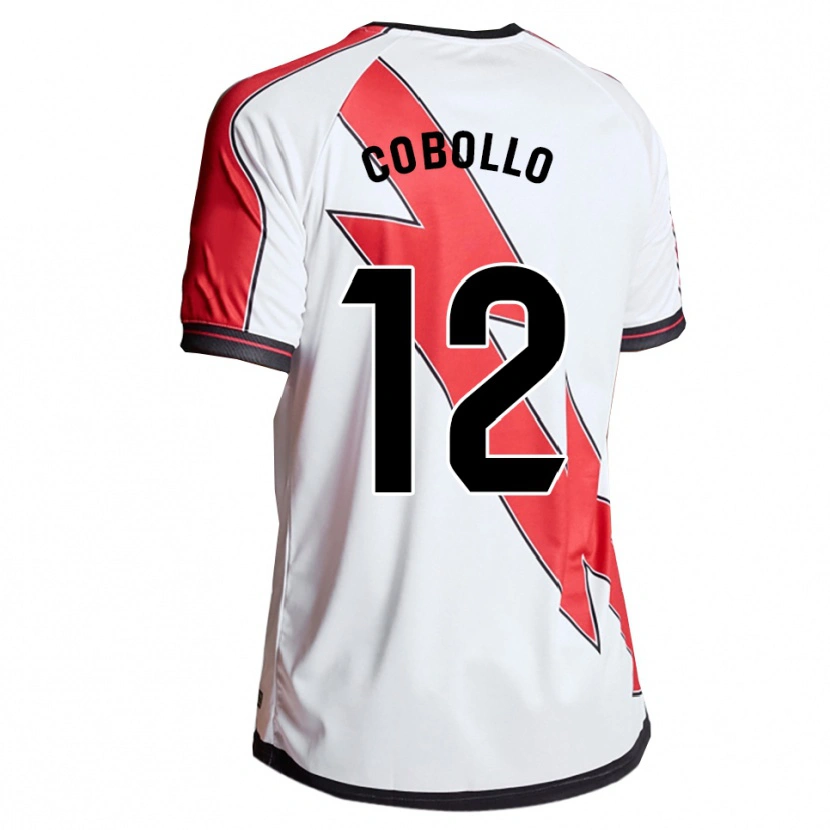 Danxen Mulher Camisola Sara Cobollo Hoyo #12 Branco Vermelho Principal 2025/26 Camisa Brasil