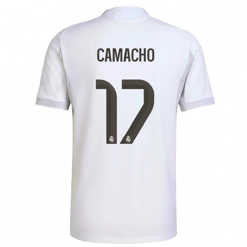 Danxen Mulher Camisola Carla Camacho #17 Branco Amarelo Principal 2025/26 Camisa Brasil