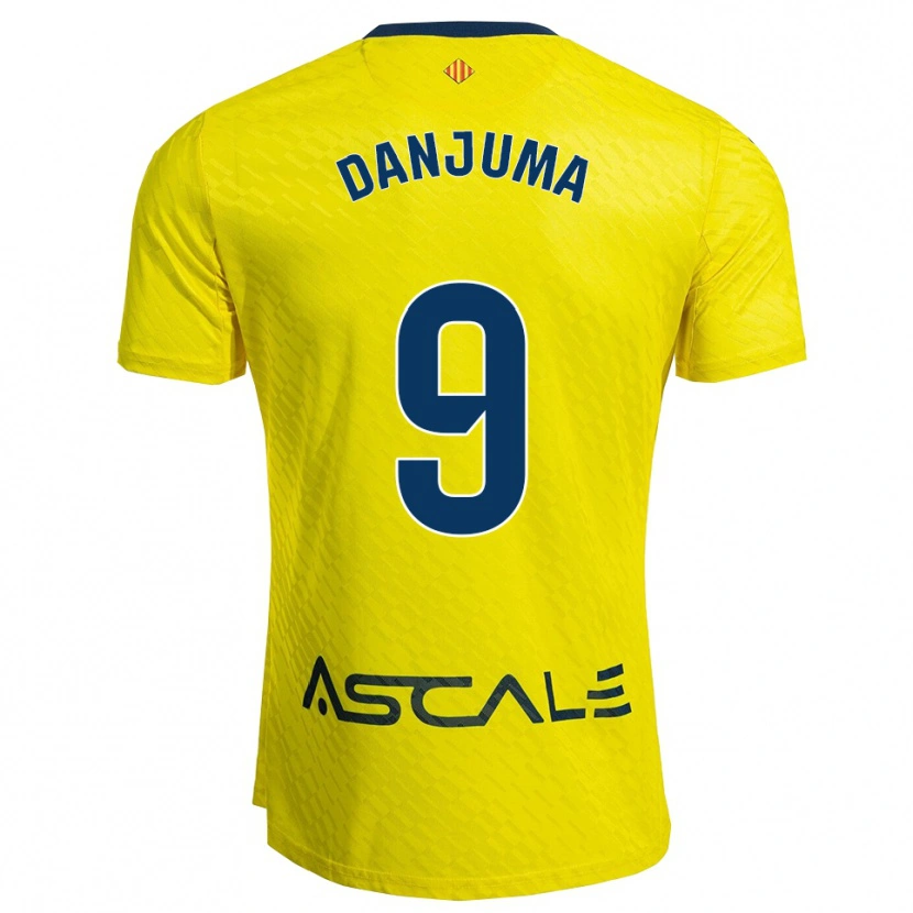 Danxen Mulher Camisola Arnaut Danjuma #9 Amarelo Marinho Principal 2025/26 Camisa Brasil