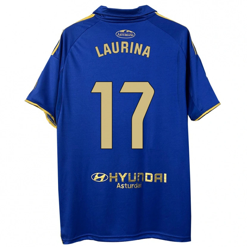 Danxen Mulher Camisola Laura Gutiérrez #17 Azul Dourado Principal 2025/26 Camisa Brasil