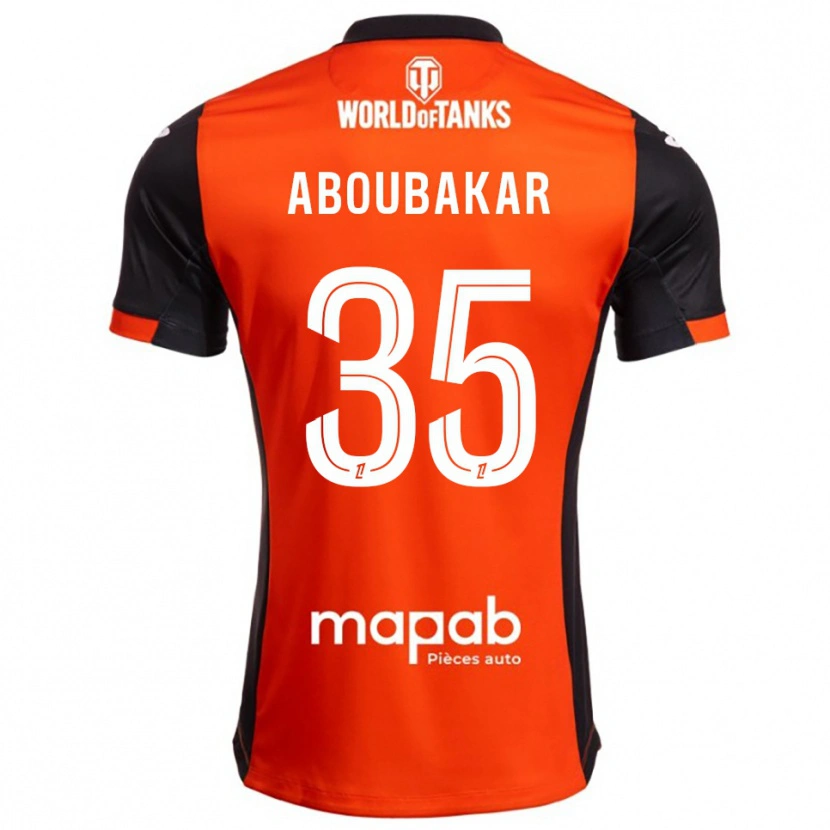 Danxen Mulher Camisola Siddick Aboubakar #35 Preto Laranja Principal 2025/26 Camisa Brasil