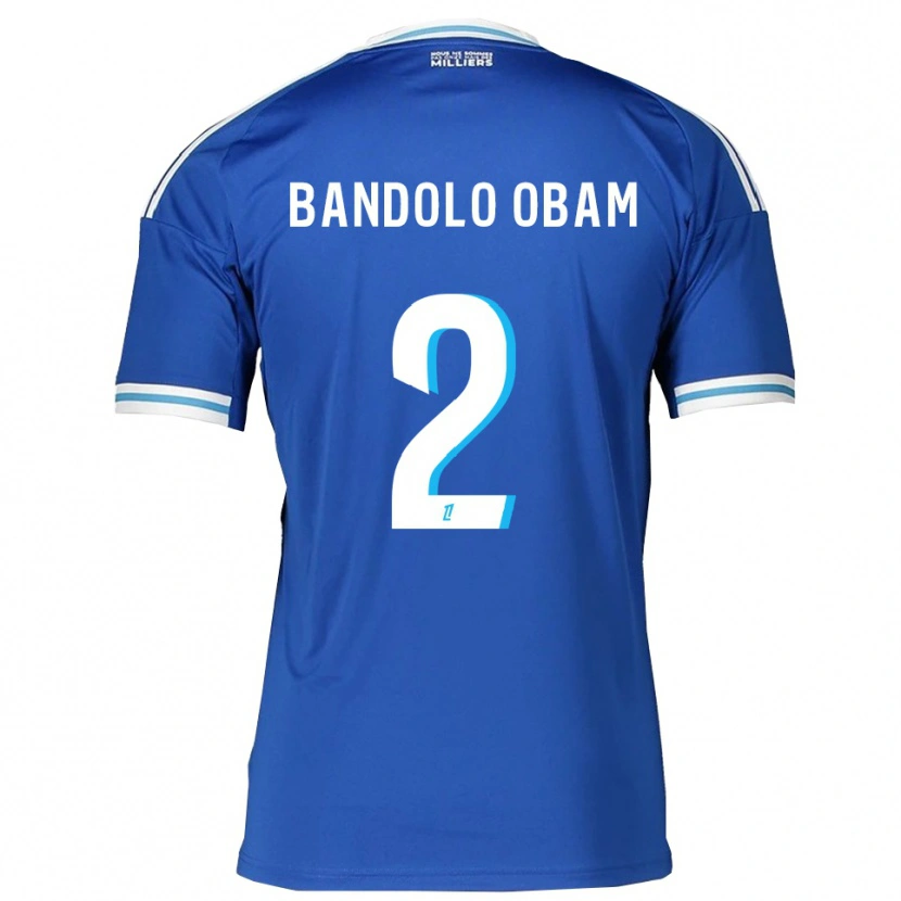 Danxen Mulher Camisola Randy Bandolo Obam #2 Azul Branco Principal 2025/26 Camisa Brasil