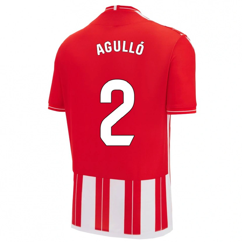 Danxen Mulher Camisola Vicente Agulló #2 Vermelho Branco Principal 2025/26 Camisa Brasil