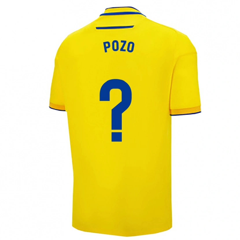 Danxen Mulher Camisola Nicholas Pozo #0 Amarelo Marinho Principal 2025/26 Camisa Brasil