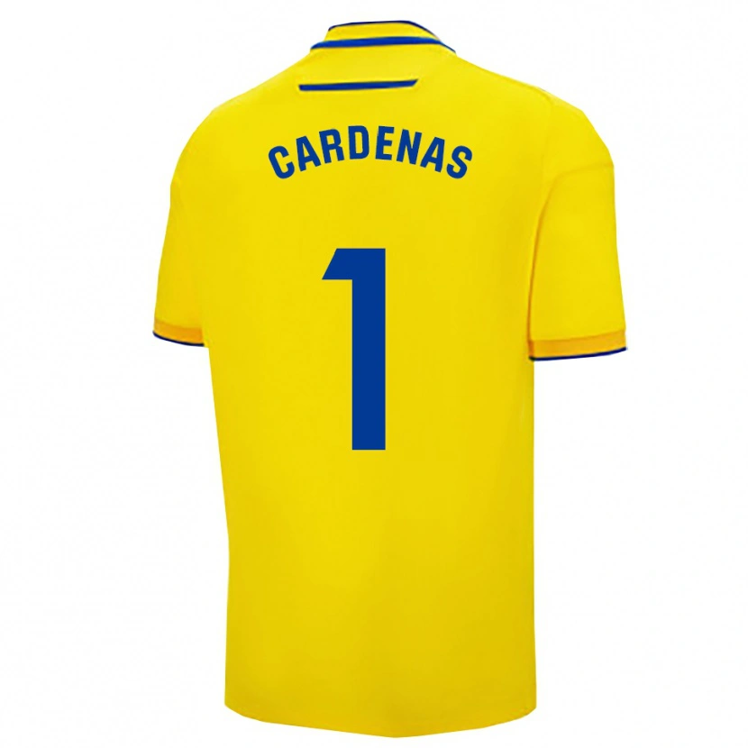Danxen Mulher Camisola Raquel Cárdenas #1 Amarelo Marinho Principal 2025/26 Camisa Brasil