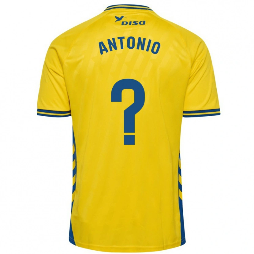 Danxen Mulher Camisola Antonio Hernández #0 Amarelo Azul Principal 2025/26 Camisa Brasil