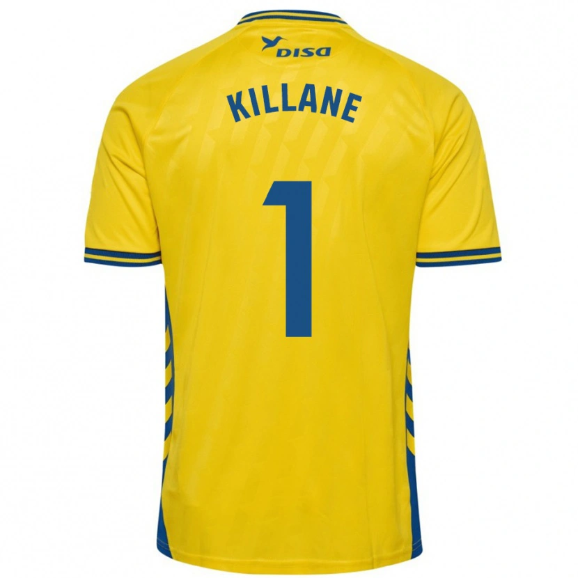 Danxen Mulher Camisola Álvaro Killane #1 Amarelo Azul Principal 2025/26 Camisa Brasil