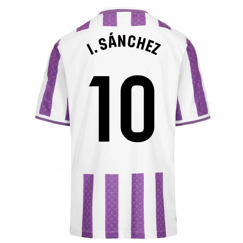 Danxen Mulher Camisola Iván Sánchez #10 Roxo Branco Principal 2025/26 Camisa Brasil