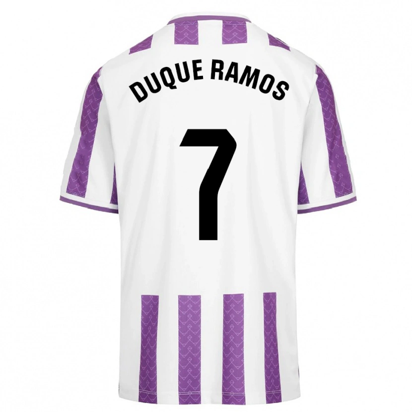 Danxen Mulher Camisola Carmen Duque Ramos #7 Roxo Branco Principal 2025/26 Camisa Brasil