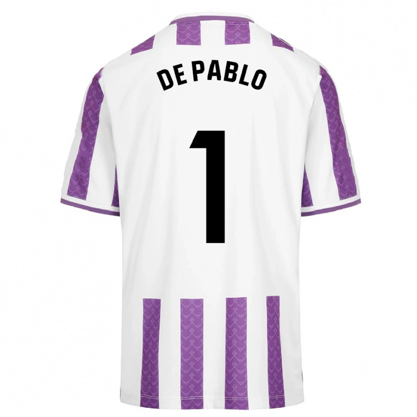 Danxen Mulher Camisola Álvaro De Pablo #1 Roxo Branco Principal 2025/26 Camisa Brasil