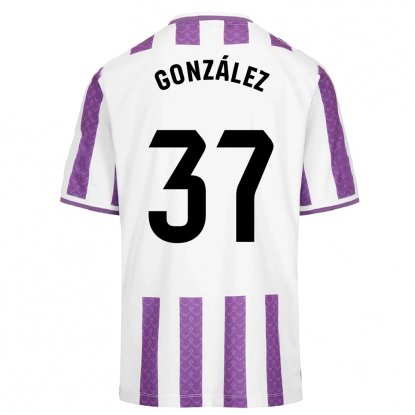 Danxen Mulher Camisola Raúl González #37 Roxo Branco Principal 2025/26 Camisa Brasil