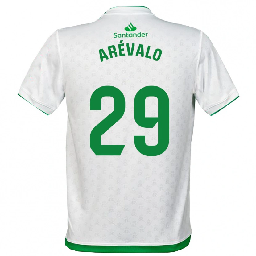 Danxen Mulher Camisola Jeremy Arévalo #29 Verde Branco Principal 2025/26 Camisa Brasil