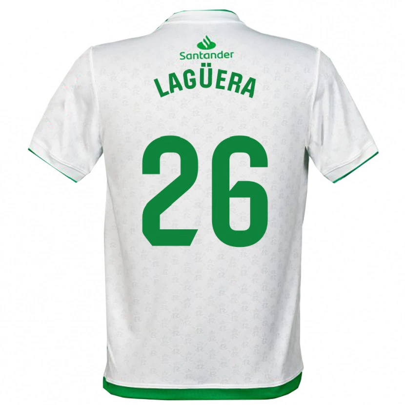 Danxen Mulher Camisola Christian Lagüera #26 Verde Branco Principal 2025/26 Camisa Brasil
