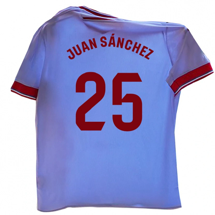 Danxen Mulher Camisola Juan Sánchez #25 Branco Vermelho Principal 2025/26 Camisa Brasil