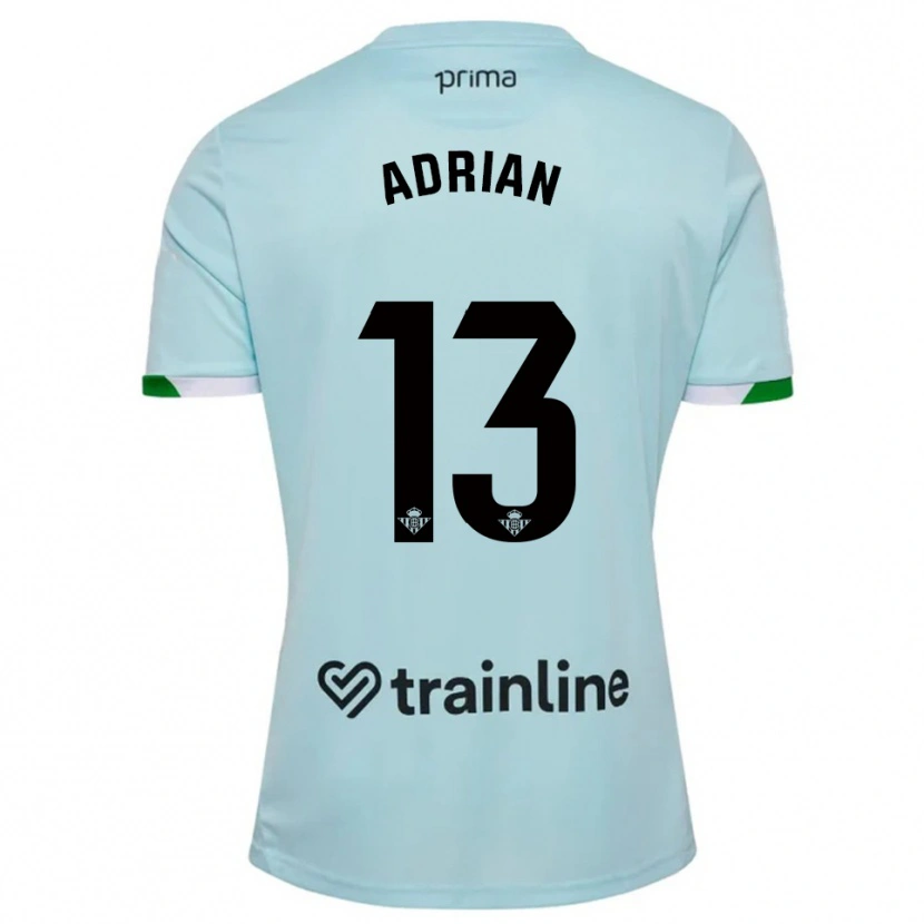 Danxen Mulher Camisola Adrián #13 Azul Celeste Verde Alternativa 2025/26 Camisa Brasil